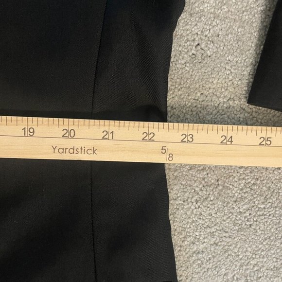 Tazio Italy Blazer Sports Coat Men's 46L Black Super 120's Wool Hand Tailored - Picture 16 of 16